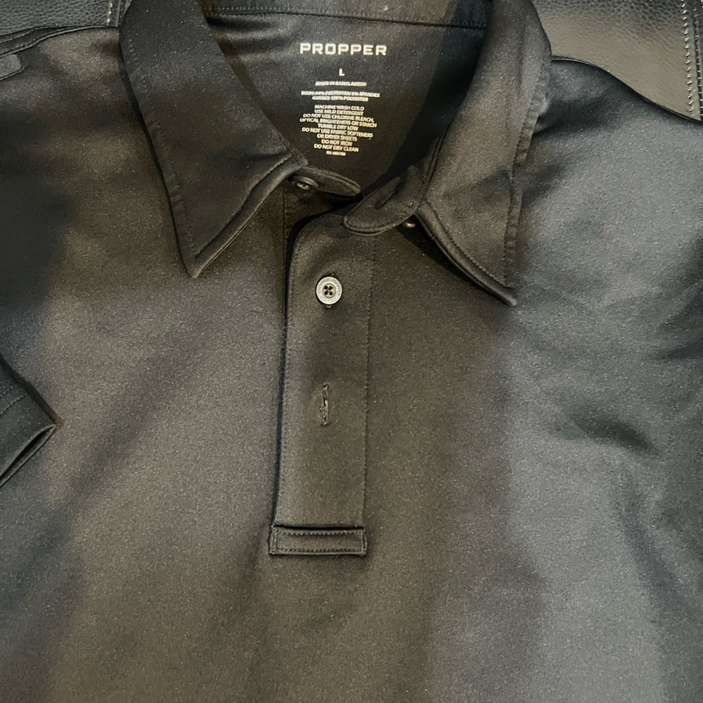 Propper Men's Classic Black Polo Shirt